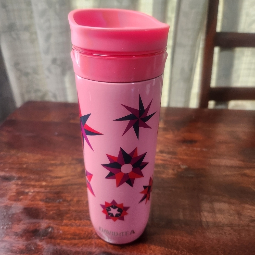 DavidsTea Favourite Tumbler - EUC - Pink